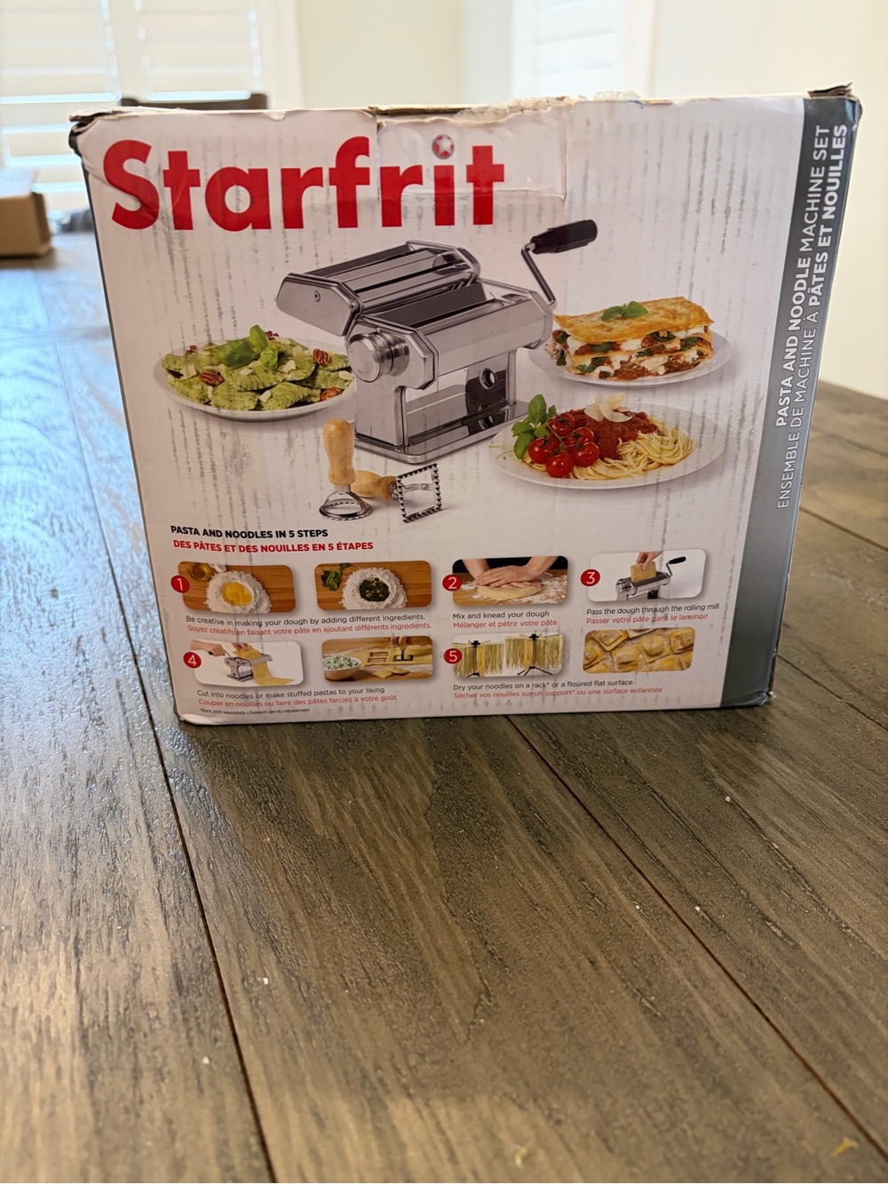 Starfrit Stainless Steel Pasta and Noodle Machine - Silver